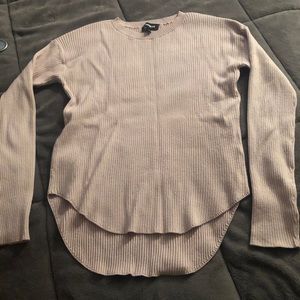 Express Light Pink Sweater